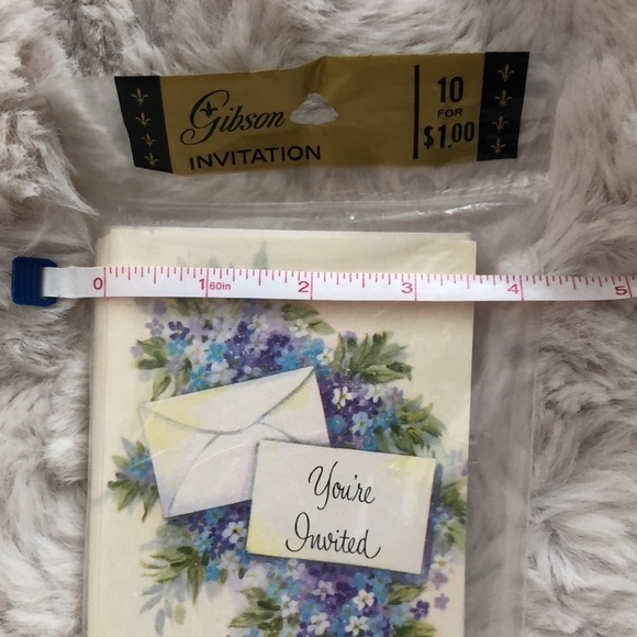 VINTAGE sealed Gibson invitations - Picture 6 of 7